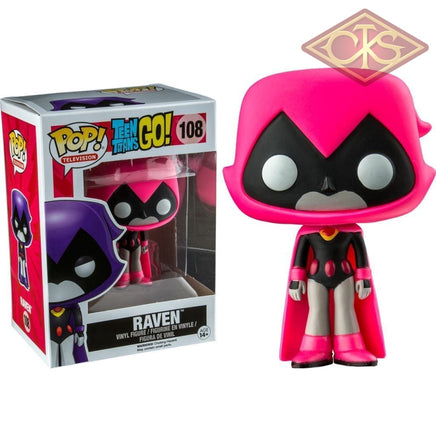 Funko Pop! Television - Teen Titans Go! Raven (Pink) (108) Figurines