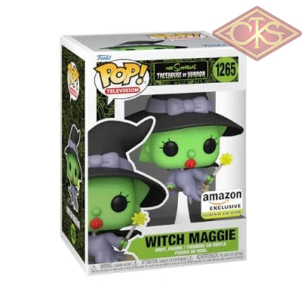 Funko POP! Television - The Simpsons, Treehouse of Horror - Witch Maggie (GITD) (1265) Exclusive
