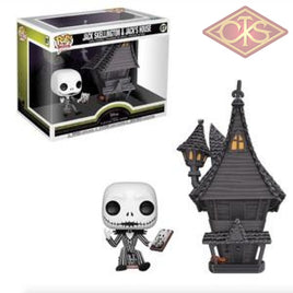 Funko Pop! Town - The Nightmare Before Christmas Jack Skellington & Jacks House (07) Figurines