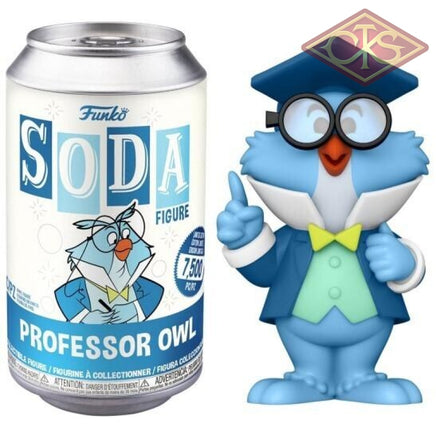 Funko SODA - Disney, Melody / Toot, Whistle, Plunk & Boom - Professor Owl (w/ Cap) CHASE