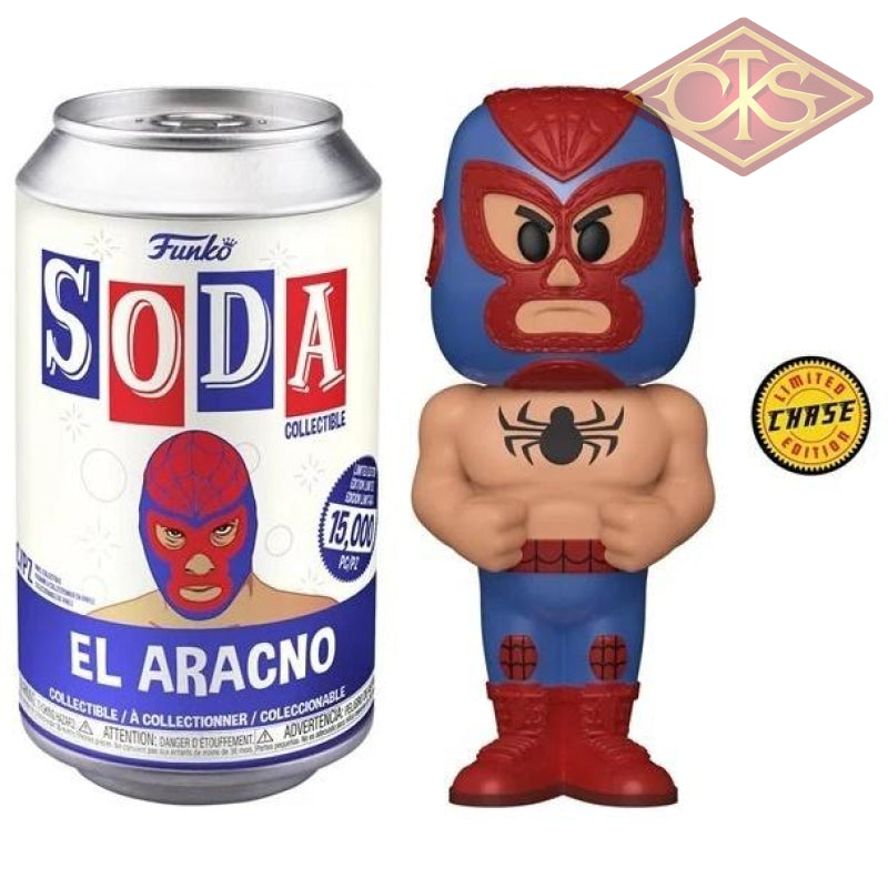 Funko SODA - Marvel, Lucha Libre - El Aracno (Spider-Man