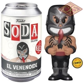 Funko SODA - Marvel, Lucha Libre - El Venenoide (Venom) (Metallic) CHASE
