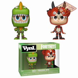 Funko Vynl - Fortnite Rex + Tricera Ops Figurines