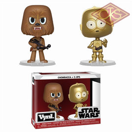 Funko Vynl. - Star Wars Chewbacca + C-3Po Figurines