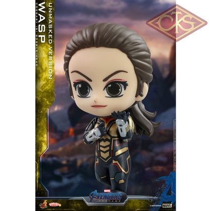 HOT TOYS - Marvel, Avengers : Endgame (Cosbaby Serie) - The Wasp (Unmasked Version) (10cm)