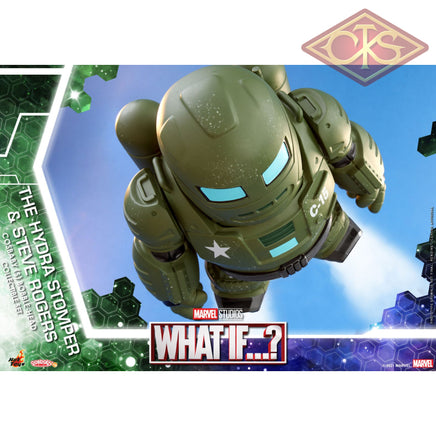 HOT TOYS - Marvel, What If...? (Cosbaby Serie) - Hydra Stomper & Steve Rogers (10cm)