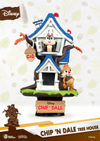 BEAST KINGDOM - Disney, Chip & Dale - Diorama Tree House (DS-028) (15cm)