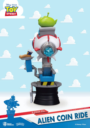 Disney - Toy Story Diorama Alien Coin Ride (Ds-036) (15 Cm) Figurines