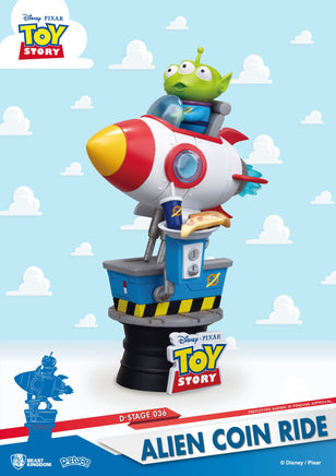 Disney - Toy Story Diorama Alien Coin Ride (Ds-036) (15 Cm) Figurines