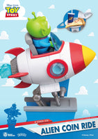 Disney - Toy Story Diorama Alien Coin Ride (Ds-036) (15 Cm) Figurines