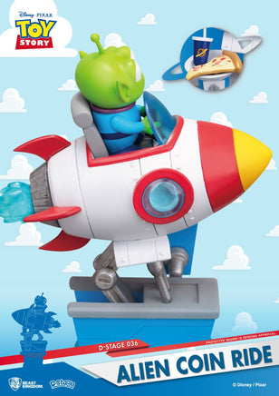 Disney - Toy Story Diorama Alien Coin Ride (Ds-036) (15 Cm) Figurines