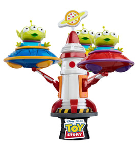 Beast Kingdom Toys : Disney, Toy Story - Diorama Alien Spin Ufo (16cm)