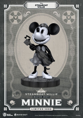 BEAST KINGDOM Statue - Disney, Steamboat Willie - Minnie Mouse (Limited & Numbered) (40cm)