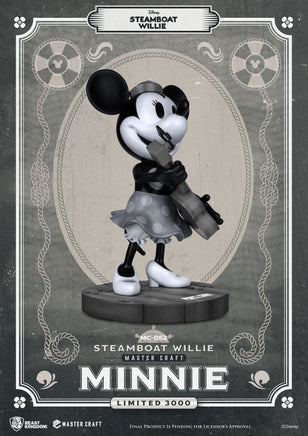 BEAST KINGDOM Statue - Disney, Steamboat Willie - Minnie Mouse (Limited & Numbered) (40cm)