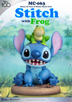 BEAST KINGDOM Statue - Disney, Lilo & Stitch - Stitch w/  Frog (Limited & Numbered) (34 cm)