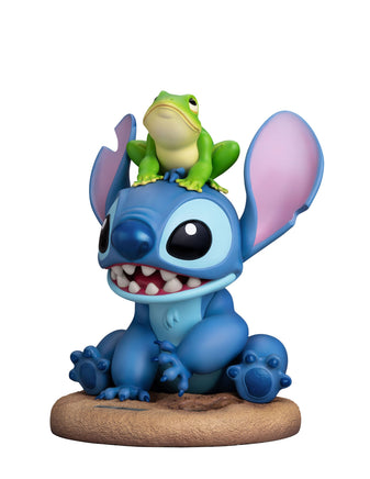 BEAST KINGDOM Statue - Disney, Lilo & Stitch - Stitch w/  Frog (Limited & Numbered) (34 cm)