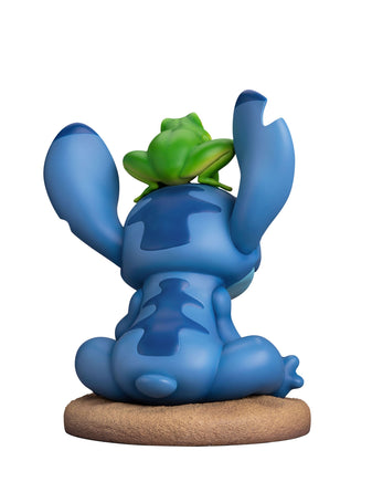 BEAST KINGDOM Statue - Disney, Lilo & Stitch - Stitch w/  Frog (Limited & Numbered) (34 cm)