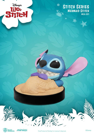 PRE-ORDER : Beast Kingdom - Disney - Lilo & Stitch - Mermaid Stitch (8cm)