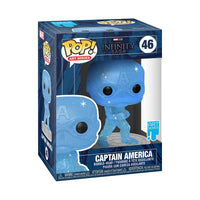 Funko POP! Art Series - Marvel, Infinity Saga - Captain America (incl. Hard Protector) (46)