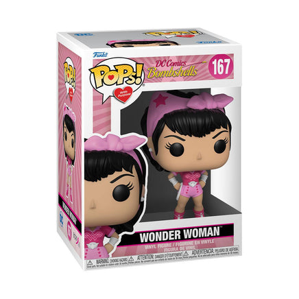 Funko POP! Heroes - DC Comics Bombshells - Wonder Woman (Breast Cancer Awareness) (167)