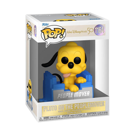 Funko POP! Disney - Mickey Mouse (Disney 50th) - Pluto On The Peoplemover (1164)