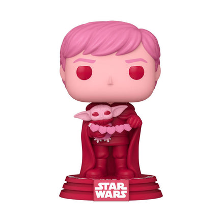 Funko POP! Star Wars - Valentines S2 - Luke Skywalker w/ Grogu (494)