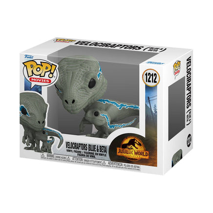 Funko POP! Movies - Jurassic World, Dominion - Velociraptors (Blue & Beta) (1212)