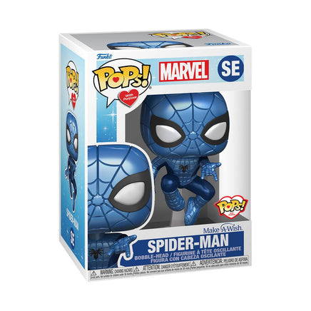 Funko POP! Marvel - Spider-Man (Make a Wish) - Spider-Man (Metallic) (SE)