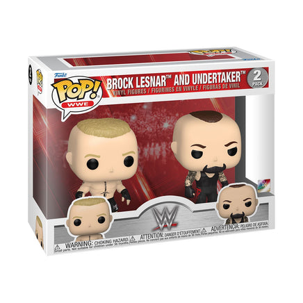 Funko POP! Sports - WWE Wrestling - Brock Lesnar & Undertaker (2Pack)