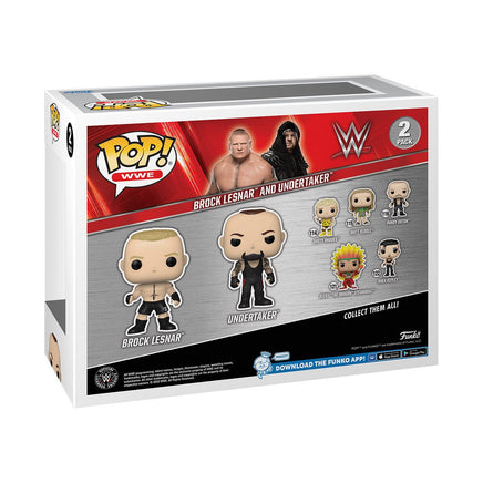 Funko POP! Sports - WWE Wrestling - Brock Lesnar & Undertaker (2Pack)