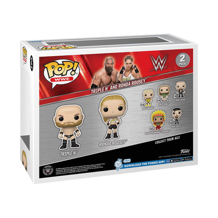 Funko POP! Sports - WWE Wrestling - Triple H & Ronda Rousey (2Pack)