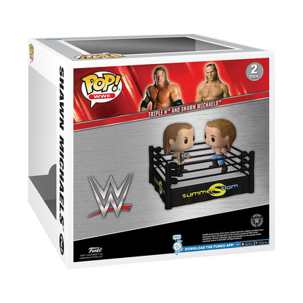 Funko POP! Sports - WWE Wrestling - Summer Slam Ring with Triple H & Shawn Michaels (2Pack)
