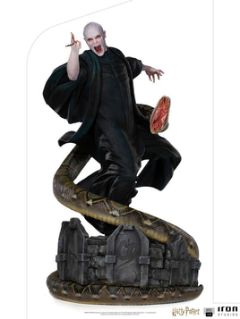 Iron Studios Statue - Wizarding World Harry Potter Replica Voldemort & Nagin (58Cm) Iron Studios