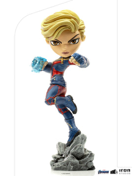 Iron Studios, Mini Co. - Marvel - Avengers, End Game - Captain Marvel (18cm)