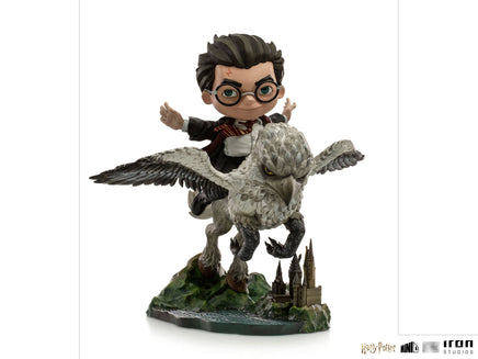 IRON STUDIOS, Mini Co. - Harry Potter - Harry Potter & Buckbeak (16cm)
