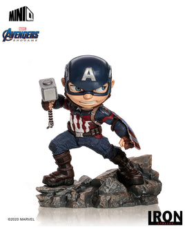 Iron Studios, Mini Co. - Avengers, Endgame - Captain America (15 cm)