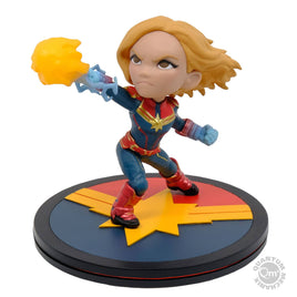 QUANTUM MECHANIX Q-Fig - Marvel, Captain Marvel - Captain Marvel (9cm)