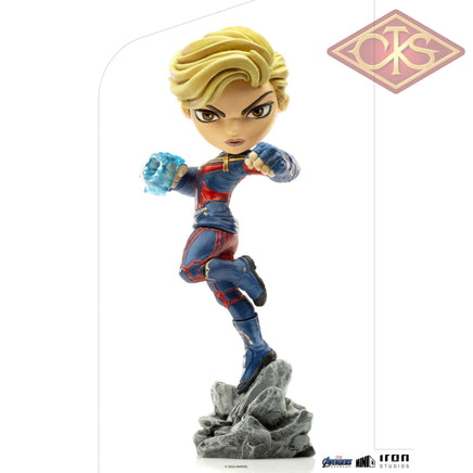 Iron Studios, Mini Co. - Marvel - Avengers, End Game - Captain Marvel (18cm)