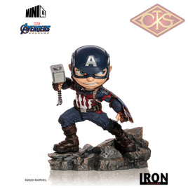 Iron Studios, Mini Co. - Avengers, Endgame - Captain America (15 cm)