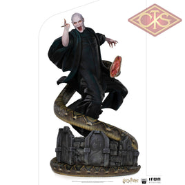 Iron Studios Statue - Wizarding World Harry Potter Replica Voldemort & Nagin (58Cm) Iron Studios