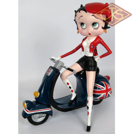 King Features Syndicate - Betty Boop On Scooter (Blue) (30 Cm)