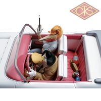 Michel Aroutcheff - Canardo (Benoît Sokal) & Clara Cadillac Eldorado Figurines