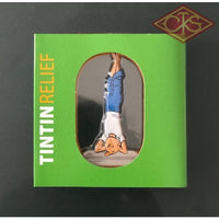 Moulinsart - Tintin / Kuifje - Tintin Doing Yoga (Tintin and the Picaros) (6cm)
