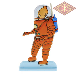 Moulinsart - Tintin / Kuifje - Tintin Exploring the Moon (Explorers on the Moon) (6cm)