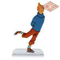 Moulinsart - Tintin / Kuifje - Patineur / Ice Skating / IJsschaatsen (6cm)