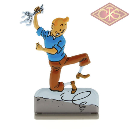 Moulinsart - Tintin / Kuifje - Tintin Jumps for Joy (Prisoners of the Sun) (6cm)
