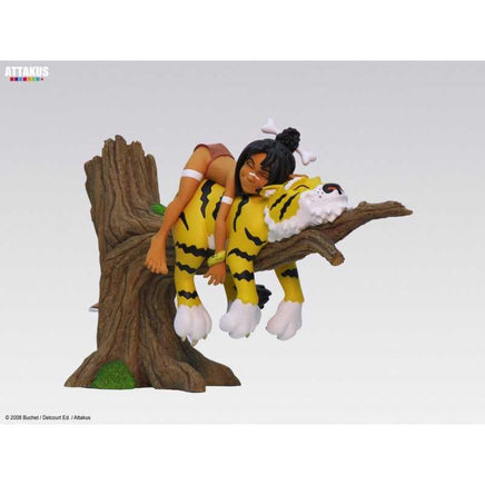 ATTAKUS Statue Wake Nävis & Houyo on the three (Limited & Numbered) (14cm) Attakus Statues