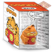 PLASTOY Collection Bulles - Garfield - Garfield  : "Cette Semaine va être un lung lundi !" (15cm)