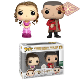 Pop! Movies - Harry Potter Hermione Granger & Viktor Krum (2Pack) Exclusive Pop