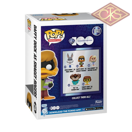 Funko POP! Animation - Looney Tunes - Daffy Duck as Shaggy Rogers (1240)
